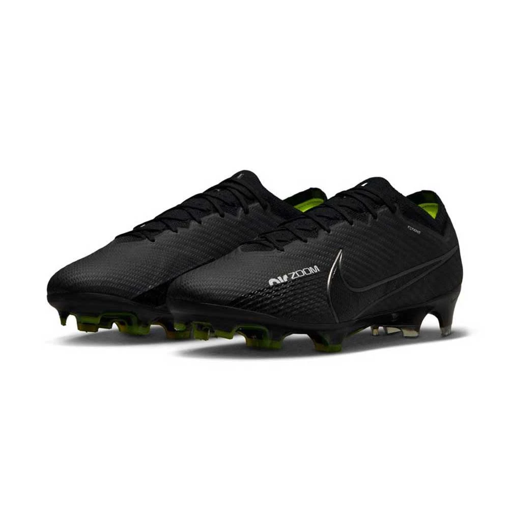 Unisex Nike Zoom Vapor 15 Elite FG Soccer Shoe - Black/Dk Smoke/Summit White 3 Unisex Nike Zoom Vapor 15 Elite FG Soccer Shoe - Black/Dk Smoke/Summit White - Image 3