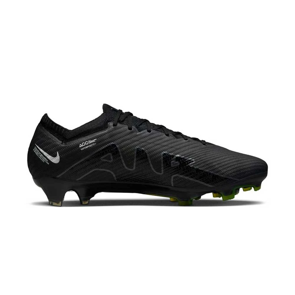 Unisex Nike Zoom Vapor 15 Elite FG Soccer Shoe - Black/Dk Smoke/Summit White 1 Unisex Nike Zoom Vapor 15 Elite FG Soccer Shoe - Black/Dk Smoke/Summit White