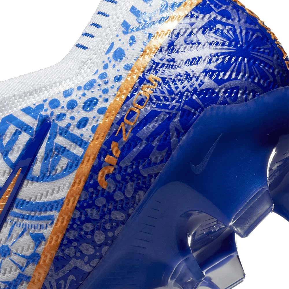 Unisex Nike Mercurial Zoom Vapor 15 Elite CR7 FG Soccer Shoe - White/Metallic Copper - Regular (D) 5 Unisex Nike Mercurial Zoom Vapor 15 Elite CR7 FG Soccer Shoe - White/Metallic Copper - Regular (D) - Image 5