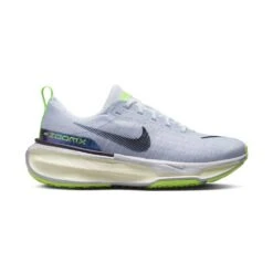 Nike Women's ZoomX Invincible Run Flyknit 3 Running Shoe- White/Black/Blue Tint- Regular (B)