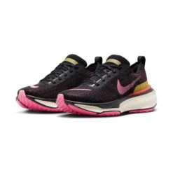 Nike Women's ZoomX Invincible Run Flyknit 3 Running Shoe - Earth/Pink Spell/Black - Regular (B) -PeakStride Sports Sales DR2660 200 PHCFH001 1
