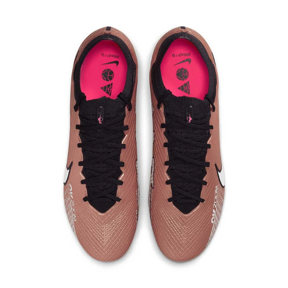 Nike Unisex Zoom Vapor 15 Elite FG Soccer Cleats - Metallic Copper - Regular (D) 4 Nike Unisex Zoom Vapor 15 Elite FG Soccer Cleats - Metallic Copper - Regular (D) - Image 4
