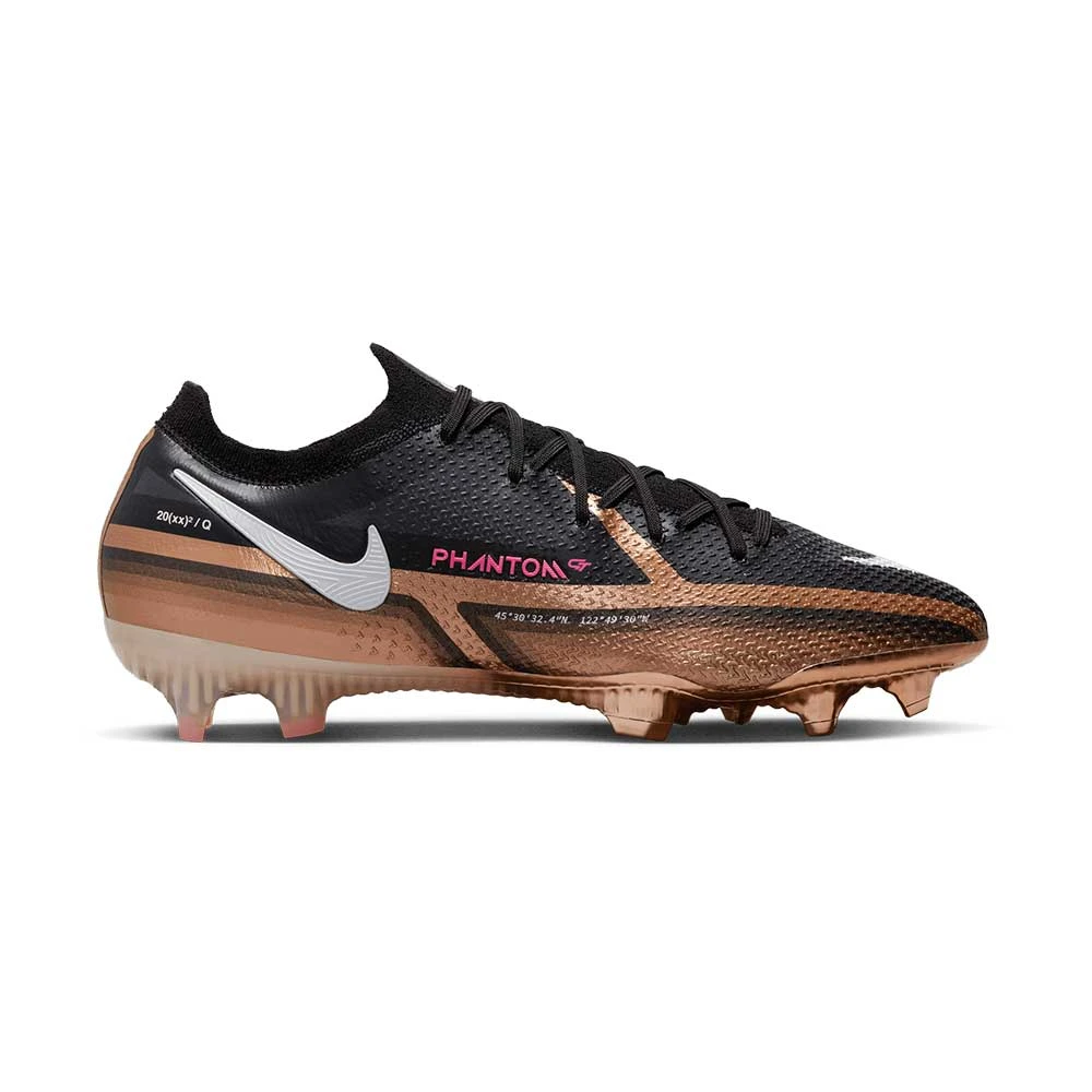 Nike Unisex Phantom GT2 Elite FG Soccer Shoe - Metallic Copper - Regular (D) 1 Nike Unisex Phantom GT2 Elite FG Soccer Shoe - Metallic Copper - Regular (D)