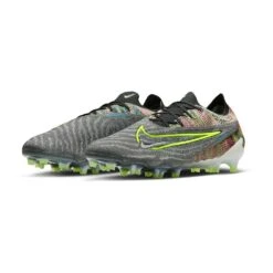 Nike Unisex Phantom GX Elite Fusion FG Footwear - Black/Volt/White - Regular (D) -PeakStride Sports Sales DV6971 071 PHCFH001 2000