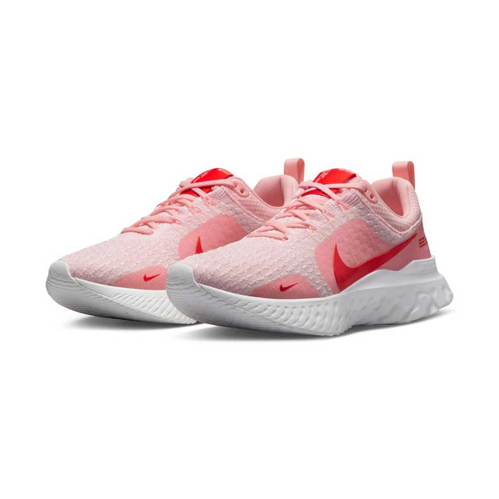Nike Women's React Infinity React 3 Running Shoe-Medium Soft Pink/White/Summit White/Light Crimson- Regular (B) 2 Nike Women's React Infinity React 3 Running Shoe-Medium Soft Pink/White/Summit White/Light Crimson- Regular (B) - Image 2