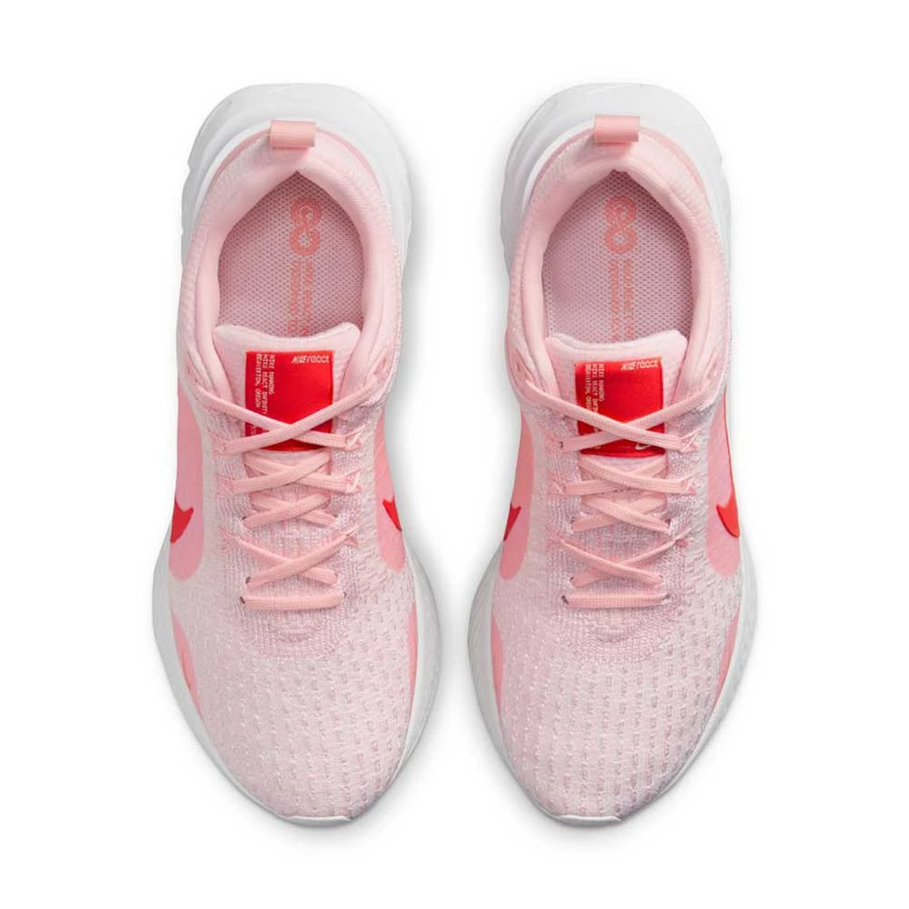 Nike Women's React Infinity React 3 Running Shoe-Medium Soft Pink/White/Summit White/Light Crimson- Regular (B) 4 Nike Women's React Infinity React 3 Running Shoe-Medium Soft Pink/White/Summit White/Light Crimson- Regular (B) - Image 4