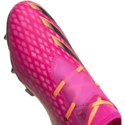 ADIDAS Unisex X Ghosted .2 FG Soccer Shoes - Shock Pink/Core Black/Screaming Orange -PeakStride Sports Sales FW6959 03