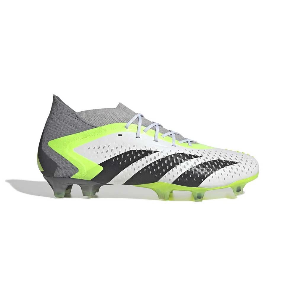 Unisex Adidas Predator Accuracy.1 FG Soccer Shoes - Ftwwht,Cblack,Luclem - Regular (D) 1 Unisex Adidas Predator Accuracy.1 FG Soccer Shoes - Ftwwht,Cblack,Luclem - Regular (D)