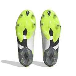 Unisex Adidas Predator Accuracy.1 FG Soccer Shoes - Ftwwht,Cblack,Luclem - Regular (D) 14 Unisex Adidas Predator Accuracy.1 FG Soccer Shoes - Ftwwht,Cblack,Luclem - Regular (D) -PeakStride Sports Sales GZ0035 3 FOOTWEAR Photography Bottom View white 19592