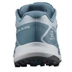 Salomon Women's Ultra Glide Trail Running Shoe - Bluestone/Perl Blue/Ebony - Regular (B) -PeakStride Sports Sales L41553900 6 GHO ULTRA GLIDE W Bluesto
