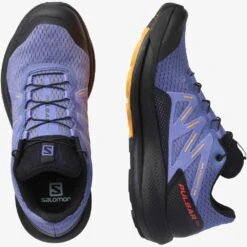 Salomon Women's Pulsar Trail Shoe- Velvet Morning- Regular (B) -PeakStride Sports Sales L41615000 bebcf42eba999d634548d49bacd3b8cd