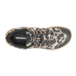 Merrell Women's Antora 3 Trail Running Shoe - Sepia Leopard - Regular (B) -PeakStride Sports Sales MRLW J067552 020722 S23 TOP