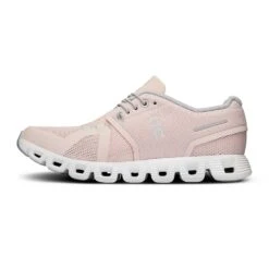 On Running Women's Cloud 5 Running Shoe - Shell/White - Regular (B) -PeakStride Sports Sales Medium PNG 59.98153 cloud 5 fw23 shell white w g4