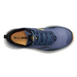 Saucony Women's Peregrine 12 Trail Running Shoe - Basin/Gold - Regular (B) -PeakStride Sports Sales S10737 30 3