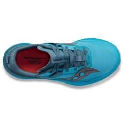 Saucony Women's Endorphin Edge Trail Shoe- Ocean/Loam- Regular (B) 8 Saucony Women's Endorphin Edge Trail Shoe- Ocean/Loam- Regular (B) -PeakStride Sports Sales S10773 31 3