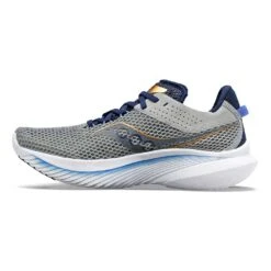 Saucony Women's Kinvara 14 Running Shoe- Fossil/Pool- Regular (B) -PeakStride Sports Sales S10823 15 2