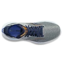 Saucony Women's Kinvara 14 Running Shoe- Fossil/Pool- Regular (B) -PeakStride Sports Sales S10823 15 3