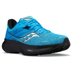 Saucony Women's Ride 16 Running Shoe - Echo/Viziblue - Regular (B) -PeakStride Sports Sales S10830 60 5