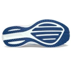 Saucony Women's Triumph 21 Running Shoe - White/Indigo - Regular (B) -PeakStride Sports Sales S10881 31 4