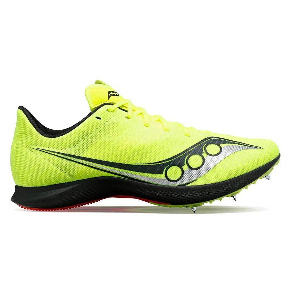 Saucony Women's Velocity MP Track Spike - Citron/Black - Regular (B) 1 Saucony Women's Velocity MP Track Spike - Citron/Black - Regular (B)