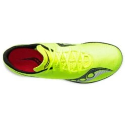 Saucony Women's Velocity MP Track Spike - Citron/Black - Regular (B) 7 Saucony Women's Velocity MP Track Spike - Citron/Black - Regular (B) -PeakStride Sports Sales S19099 05 3