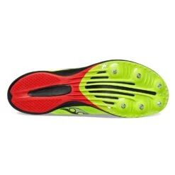 Saucony Women's Velocity MP Track Spike - Citron/Black - Regular (B) 8 Saucony Women's Velocity MP Track Spike - Citron/Black - Regular (B) -PeakStride Sports Sales S19099 05 4