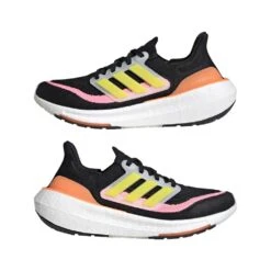 ADIDAS Women's Ultraboost Light Running Shoe - Core Black/Bright Yellow/Ftwr White - Regular (B) -PeakStride Sports Sales Ultraboost Light Running Shoes Black HQ6346 09 standard