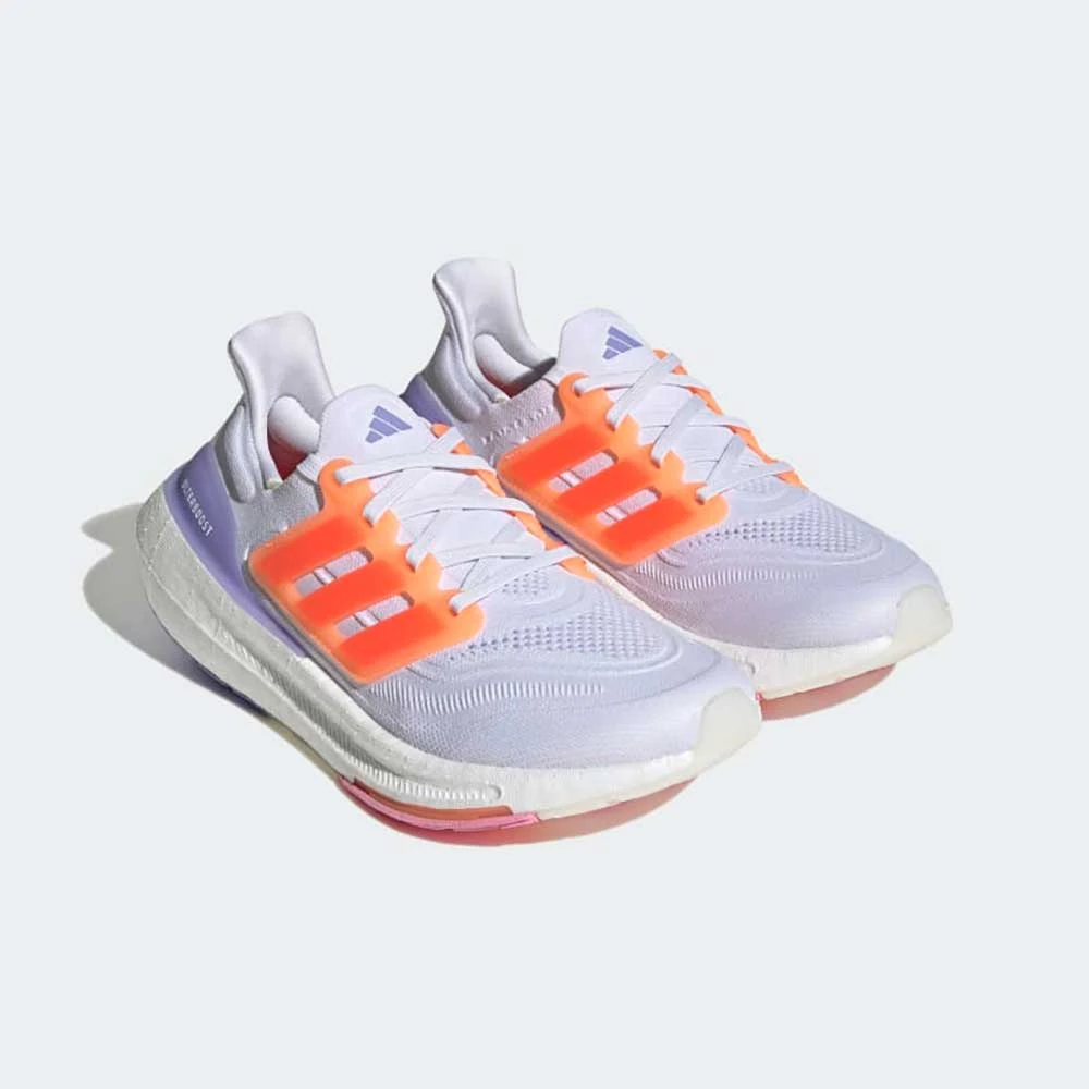 ADIDAS Women's Ultraboost Light Running Shoe - Ftwr White/Solar Red/Beam Pink - Regular (B) 2 ADIDAS Women's Ultraboost Light Running Shoe - Ftwr White/Solar Red/Beam Pink - Regular (B) - Image 2