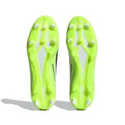 ADIDAS Unisex X Crazyfast .3 Laceless FG Soccer Cleat - Cloud White / Core Black / Lucid Lemon- Regular (D) 15 ADIDAS Unisex X Crazyfast .3 Laceless FG Soccer Cleat - Cloud White / Core Black / Lucid Lemon- Regular (D) -PeakStride Sports Sales X CRAZYFAST.3 LL FG White HQ4515 03 standard