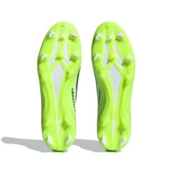 ADIDAS Unisex X Crazyfast .3 FG Cleats- Cloud White / Core Black / Lucid Lemon- Regular (D) 14 ADIDAS Unisex X Crazyfast .3 FG Cleats- Cloud White / Core Black / Lucid Lemon- Regular (D) -PeakStride Sports Sales X Crazyfast.3 Firm Ground Cleats White HQ4534 03 standard