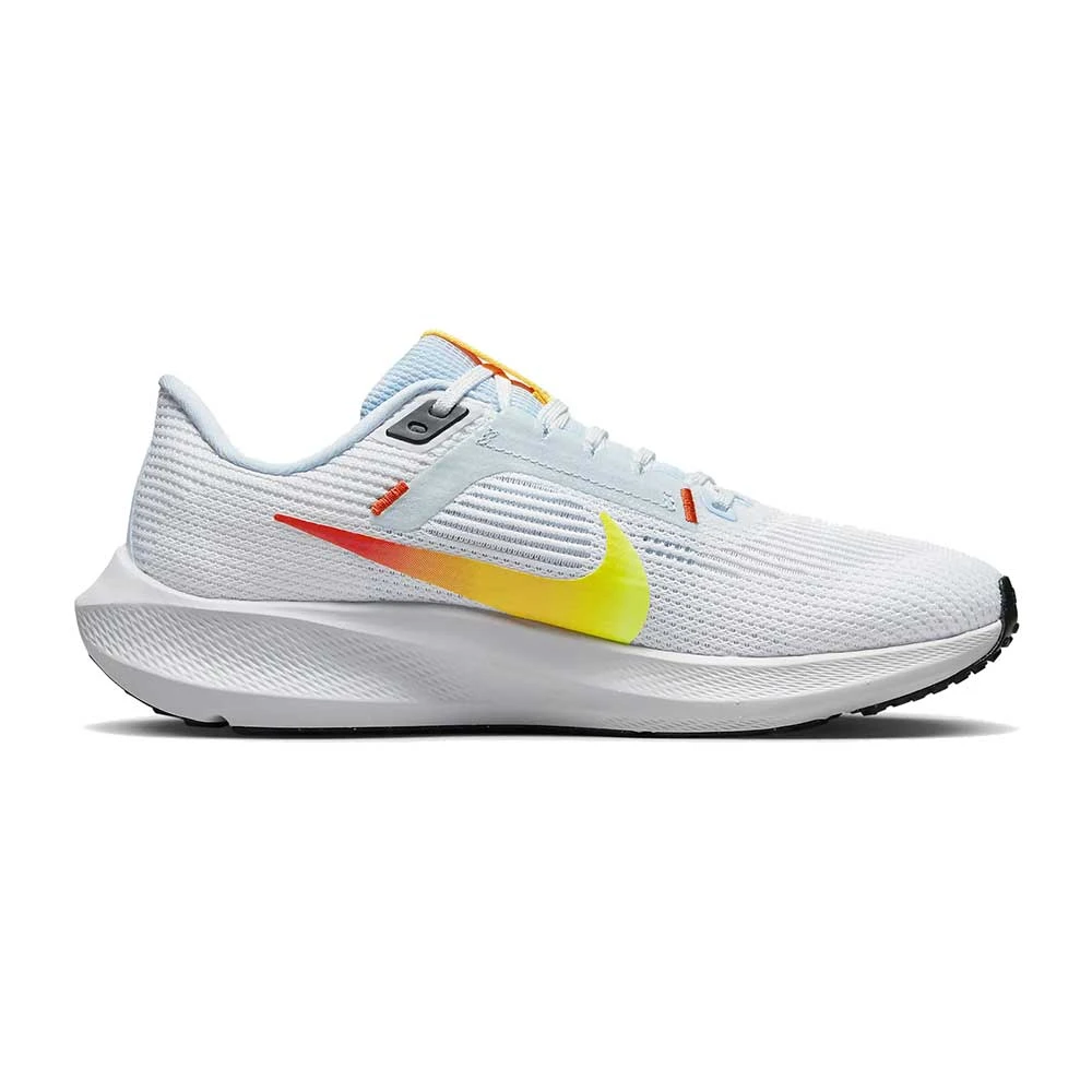 Nike Women's Air Zoom Pegasus 40 Running Shoe- White/Picante Red/Tint Blue- Regular (B) 1 Nike Women's Air Zoom Pegasus 40 Running Shoe- White/Picante Red/Tint Blue- Regular (B)