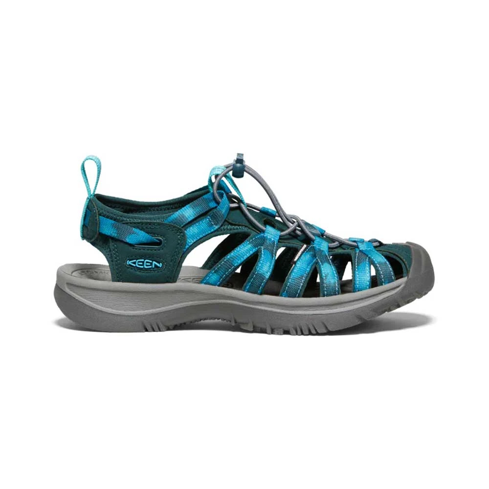 Keen Women's Whisper Sandal - Sea Moss/Tie Dye - Regular (B) 1 Keen Women's Whisper Sandal - Sea Moss/Tie Dye - Regular (B)