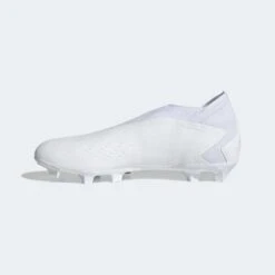 ADIDAS Unisex Predator Accuracy .3 LL FG Soccer Shoe - Black/White - Regular (D) -PeakStride Sports Sales cbb603ef86b2452fb7d3af7900b70bb5 9366