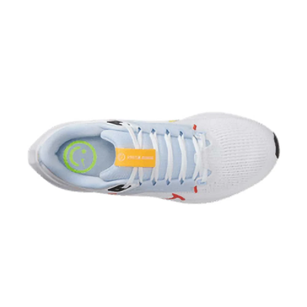 Nike Women's Air Zoom Pegasus 40 Running Shoe- White/Picante Red/Tint Blue- Regular (B) 5 Nike Women's Air Zoom Pegasus 40 Running Shoe- White/Picante Red/Tint Blue- Regular (B) - Image 5