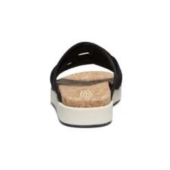 Keen Women's Elle Mixed Slide - Black/Birch - Regular (B) -PeakStride Sports Sales elle mix5