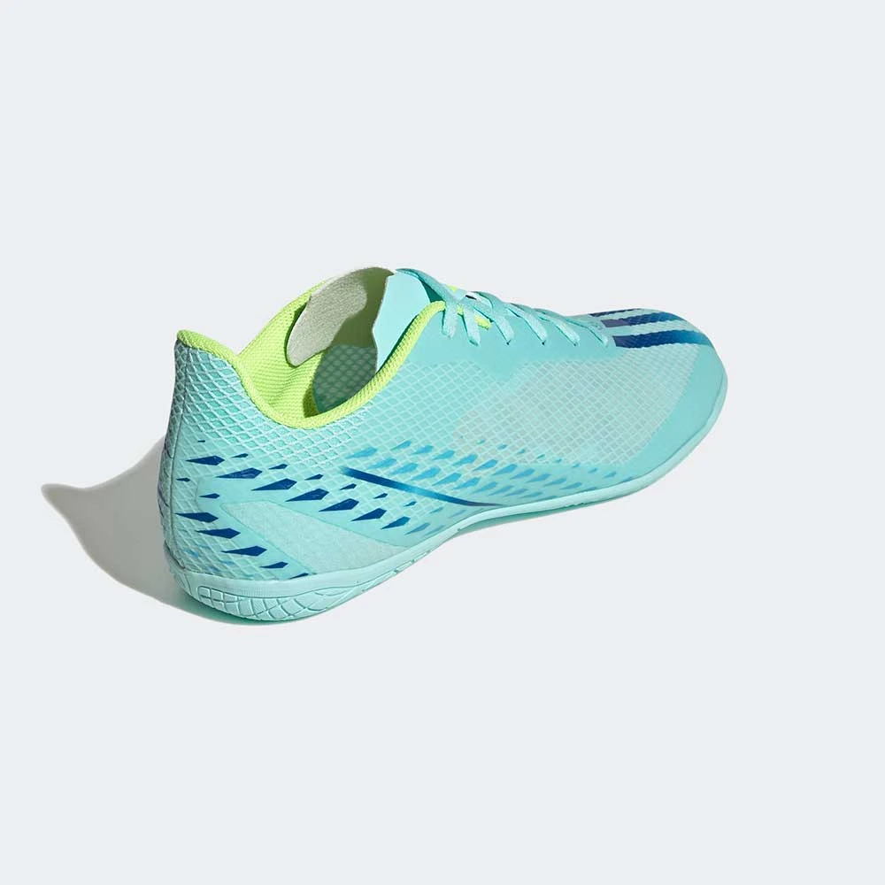 Unisex Adidas X Speedportal .4 IC Soccer Shoe - Clear Aqua/Powder Blue/Solar Yellow- Regular (D) 3 Unisex Adidas X Speedportal .4 IC Soccer Shoe - Clear Aqua/Powder Blue/Solar Yellow- Regular (D) - Image 3