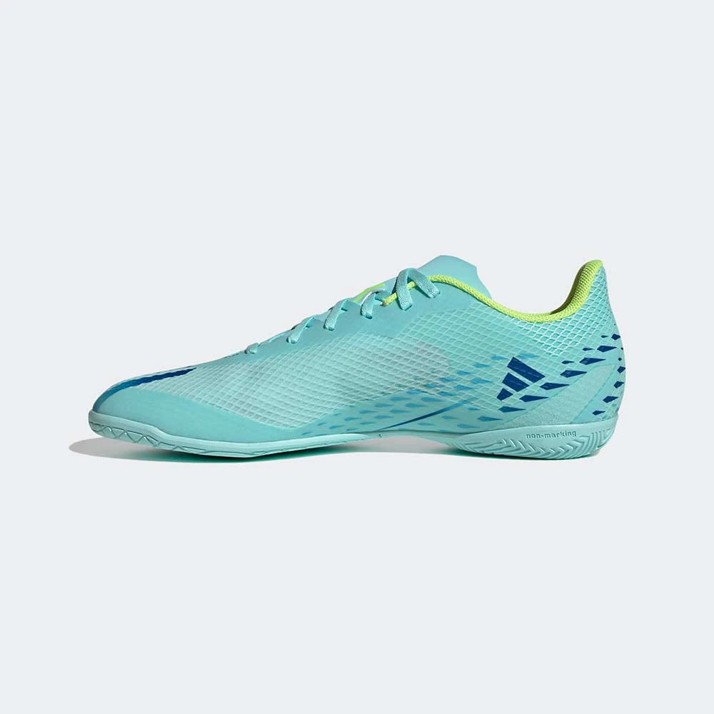 Unisex Adidas X Speedportal .4 IC Soccer Shoe - Clear Aqua/Powder Blue/Solar Yellow- Regular (D) 5 Unisex Adidas X Speedportal .4 IC Soccer Shoe - Clear Aqua/Powder Blue/Solar Yellow- Regular (D) - Image 5