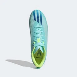 Unisex Adidas X Speedportal .4 IC Soccer Shoe - Clear Aqua/Powder Blue/Solar Yellow- Regular (D) 11 Unisex Adidas X Speedportal .4 IC Soccer Shoe - Clear Aqua/Powder Blue/Solar Yellow- Regular (D) -PeakStride Sports Sales gw8502 tpp ecom