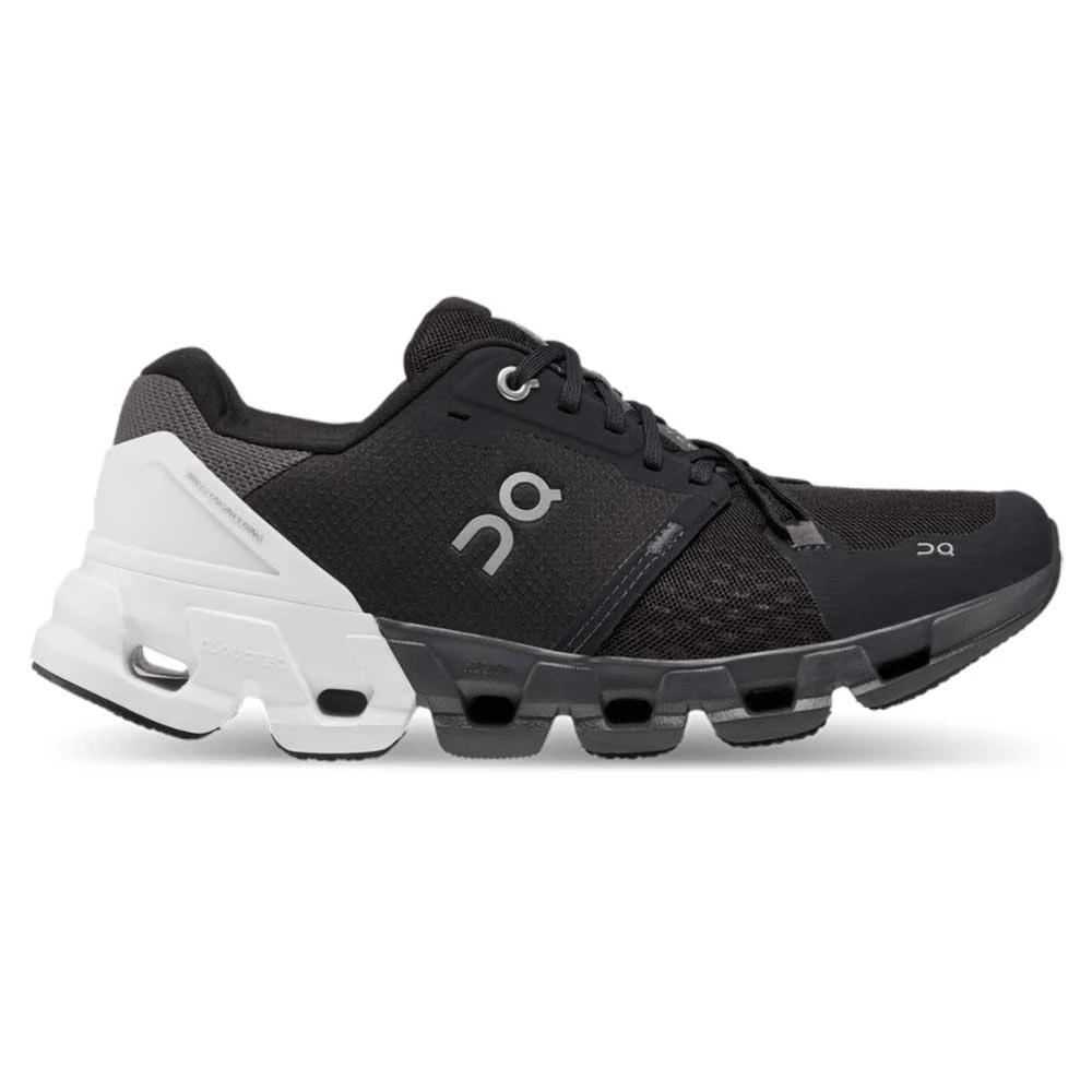 On Running Women's Cloudflyer 4 Running Shoe - Black/White - Regular (B) 1 On Running Women's Cloudflyer 4 Running Shoe - Black/White - Regular (B)