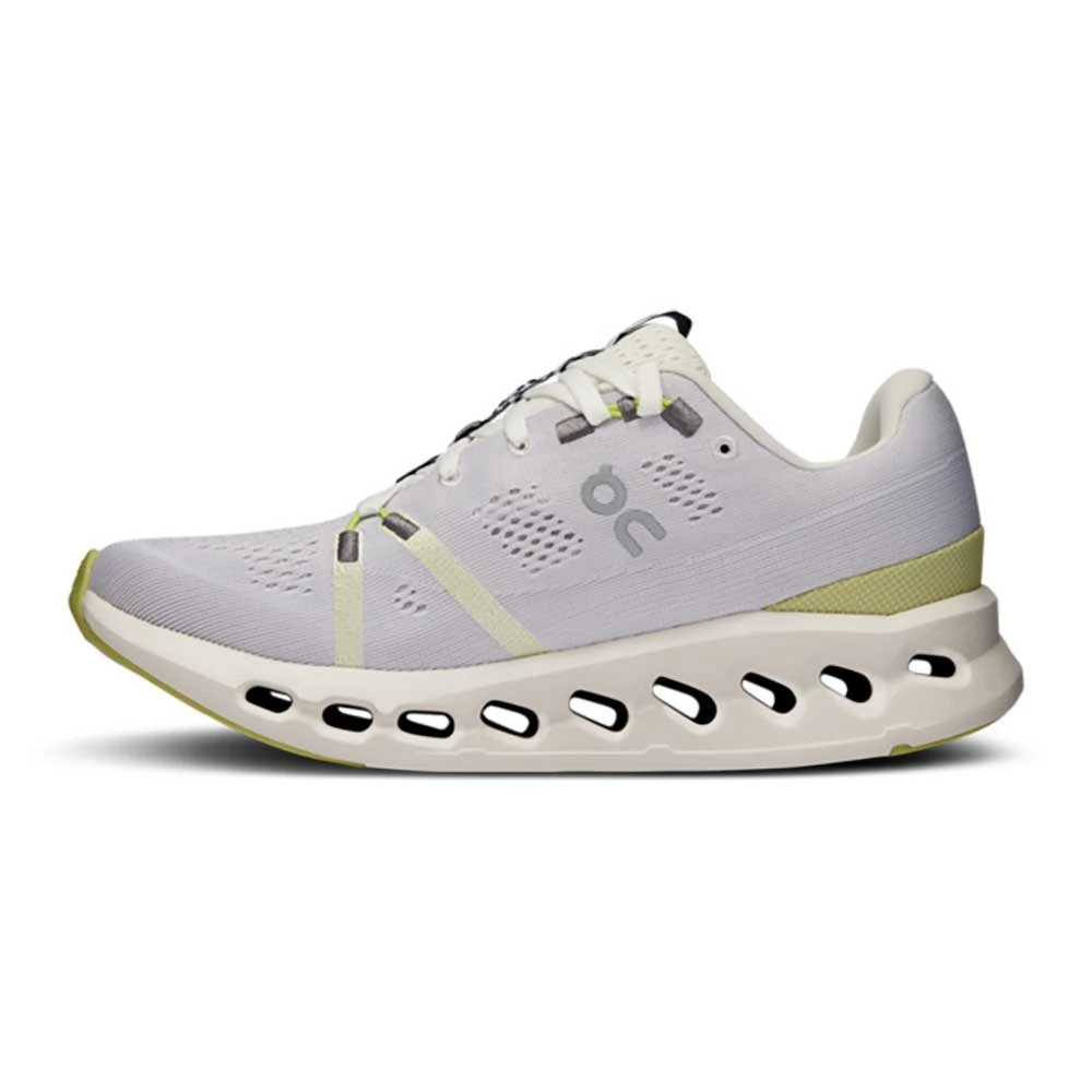 On Running Women's Cloudsurfer Running Shoe - White/Sand - Regular (B) 3 On Running Women's Cloudsurfer Running Shoe - White/Sand - Regular (B) - Image 3