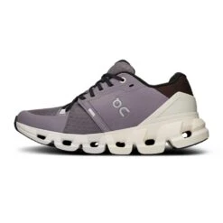 On Running Women's Cloudflyer 4 Running Shoe - Shark/Pearl - Regular (B) -PeakStride Sports Sales webimage 4B408FB5 D1A6 40AF A436C78F4D7AD60B