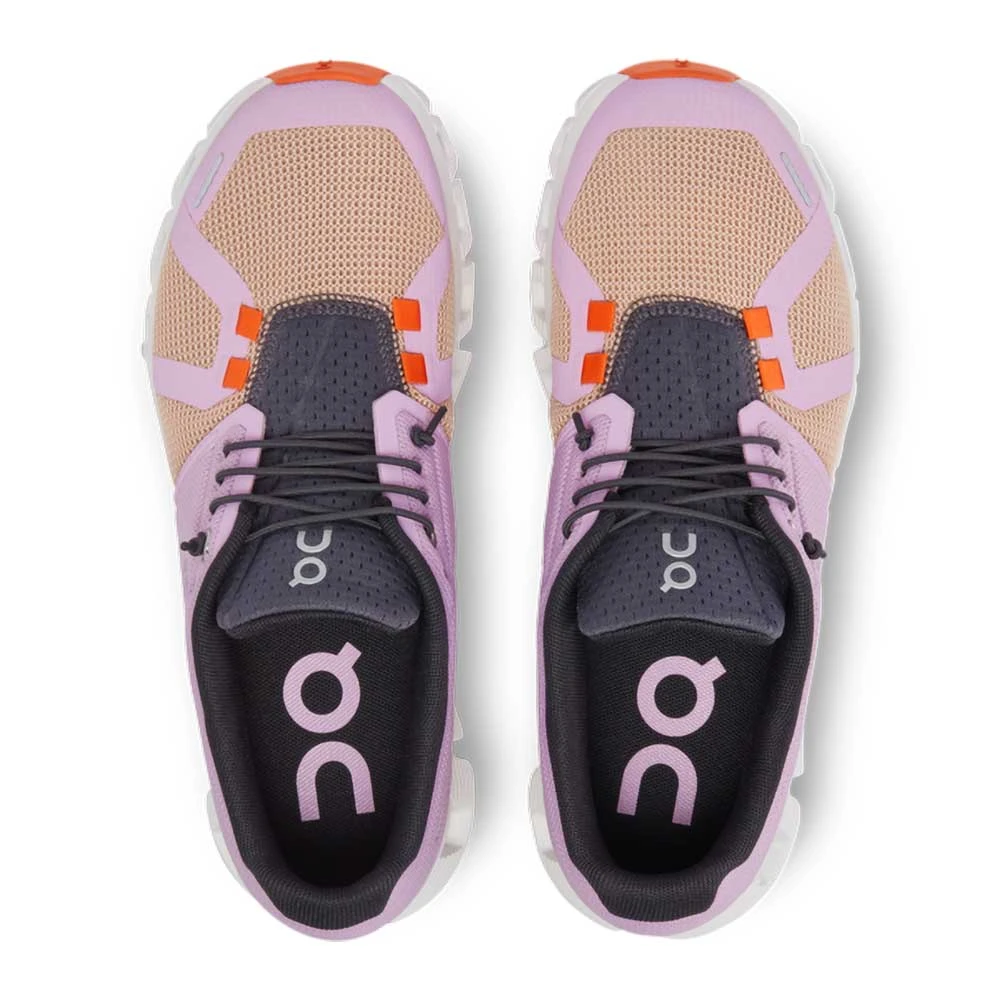 On Running Women's Cloud 5 Push Running Shoe - Fiji/Rose - Regular (B) 4 On Running Women's Cloud 5 Push Running Shoe - Fiji/Rose - Regular (B) - Image 4
