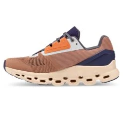 On Running Women's Cloudstratus Running Shoe- Cork/Fawn- Regular (B) -PeakStride Sports Sales webimage 9220D6DB 170F 44E2 BE32190800A03668