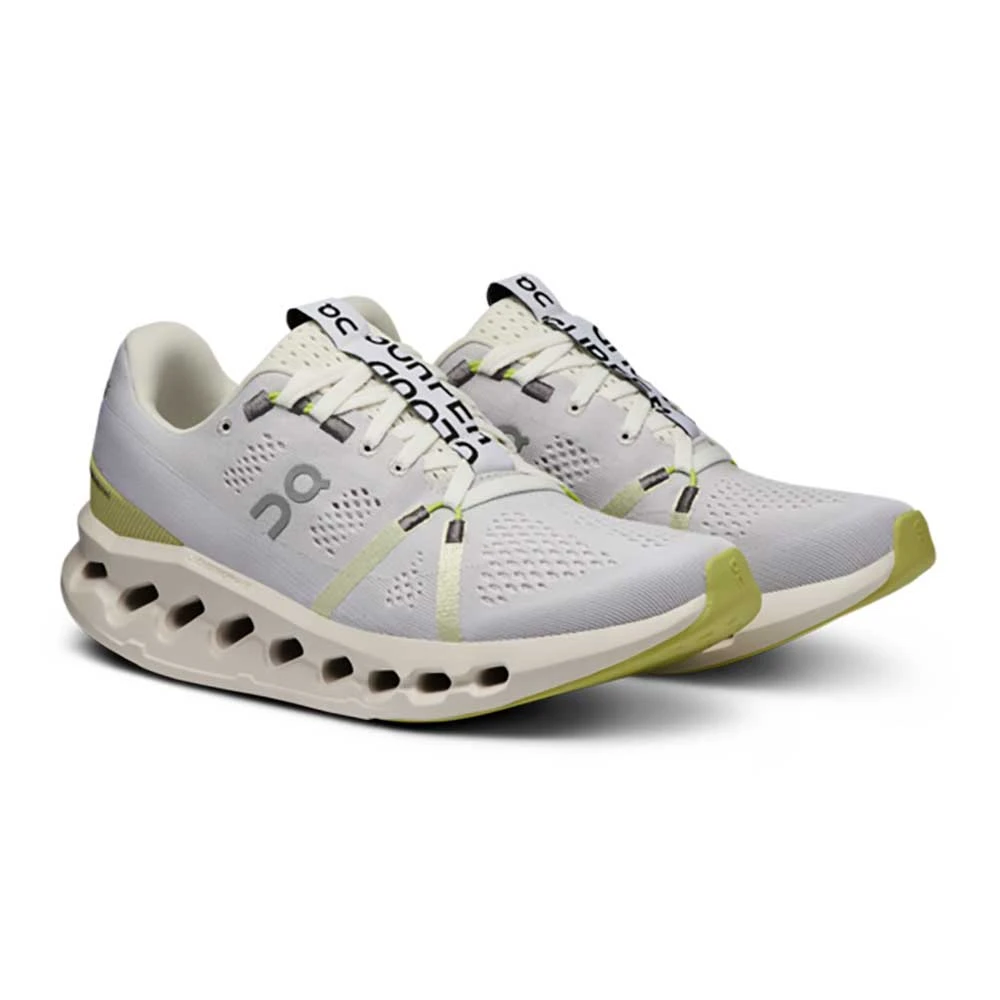 On Running Women's Cloudsurfer Running Shoe - White/Sand - Regular (B) 2 On Running Women's Cloudsurfer Running Shoe - White/Sand - Regular (B) - Image 2