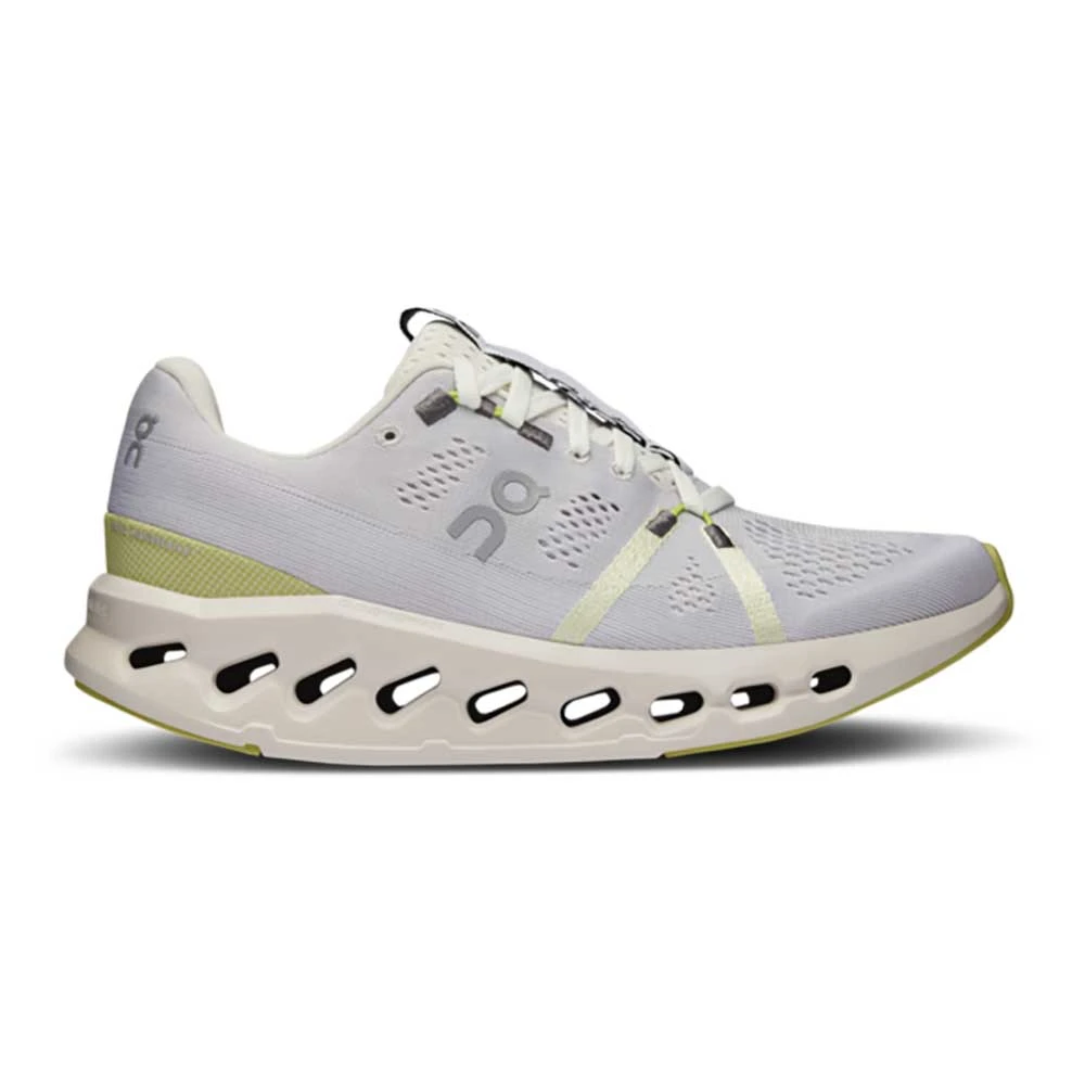 On Running Women's Cloudsurfer Running Shoe - White/Sand - Regular (B) 1 On Running Women's Cloudsurfer Running Shoe - White/Sand - Regular (B)