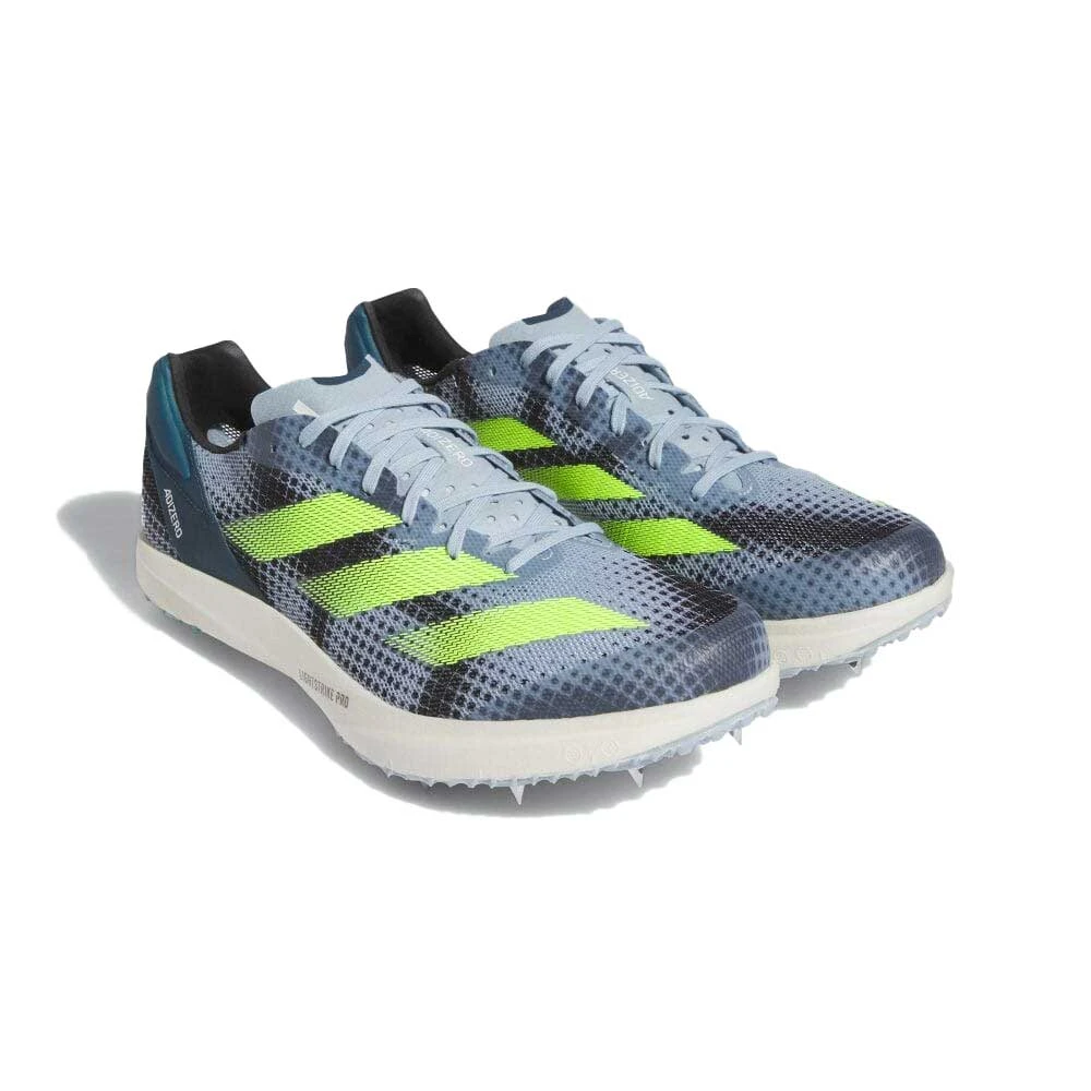 ADIDAS Unisex Adizero Avanti TYO Track Spike- Wonder Blue/Wonder Blue/Lucid Lemon - Regular (D) 2 ADIDAS Unisex Adizero Avanti TYO Track Spike- Wonder Blue/Wonder Blue/Lucid Lemon - Regular (D) - Image 2